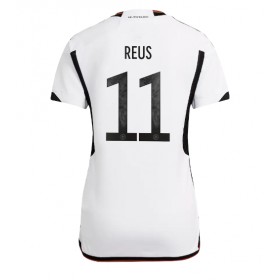 Nogometni Dresovi Njemačka Marco Reus 11 Ženska Domaći Svjetsko Prvenstvo 2022 Kratkih Rukava
